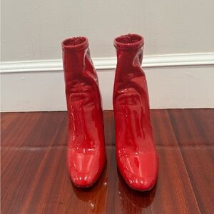 Red boots from Aldo